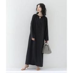 カルゼジョーゼットワンピース◆