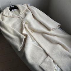極綺麗❗️ふわもこテディ エクリュ ふんわりロングコート Aライン マックスマーラ 極綺麗❗️ふわもこテディ エクリュ ふんわりロングコート A