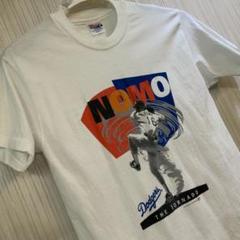 希少 / 未使用品 / 野茂英雄ブリュワーズ時代 /Tシャツ NOMO 野茂英雄 ドジャース ヴィンテージTシャツ ほぼ未使用品