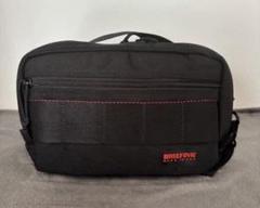 【美品】BRIEFING USA ブラック ショルダーバッグ