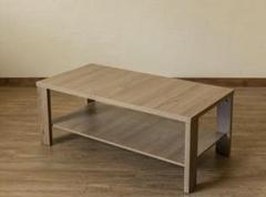 新品 KENNY センターテーブル 100×50 ライトブラウン