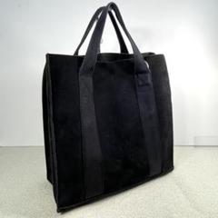 激レア フランス製 A.P.C アーペーセー トートバッグ スエード 黒 Y2K