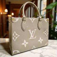 【安心鑑定付】ルイヴィトン　オンザゴー　PM 超美品 LOUIS VUITTON ルイヴィトン オンザゴーPM 安心鑑定
