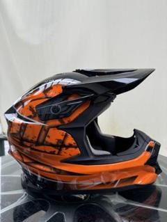 新品未使用】BOGOTTO ジェットヘルメット ブラック/オレンジ XXL