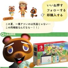 【新品】Nintendo Switch 同梱版 どうぶつの森セット