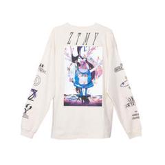 美品 ずとまよ ZUTOMAYO Long Tee ロンT にらちゃん 正義