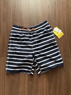 新品GAP KIDS ギャップストライプ サーフパンツ 水着140