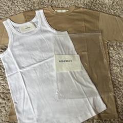 awasa アワサ 「2-pack sleeveless t-shirts」 － WEEKENDER SHOP