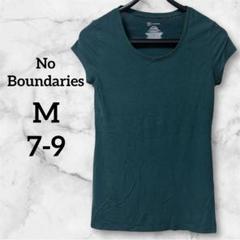 No Boundaries 【M】7-9 グリーン Tシャツ 半袖 カットソー