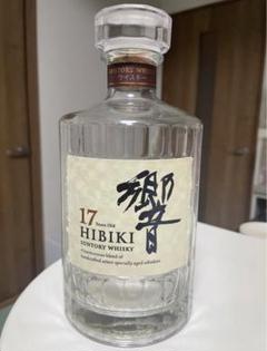 響１７年　空瓶　箱付き 響17年 空瓶1本 化粧箱付き （響21年、響17年 空瓶）