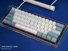 GH60 アクリルケース ガラス風 GH60メカニカルキーボード用の透明なアクリルケース,60% の照明