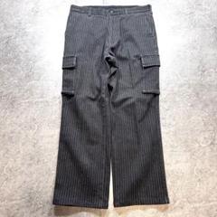 90s【KENSHO ABE】バギーデニムパンツ/カーゴパンツ　Y2K 激レア◎