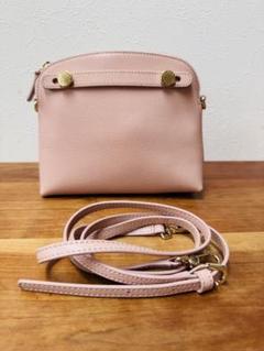 美品 4670 FURLA フルラ パイパー 2way ショルダーバッグ ピンク FURLA - 新品 フルラ FURLA ショルダーバッグ パイパー クロス