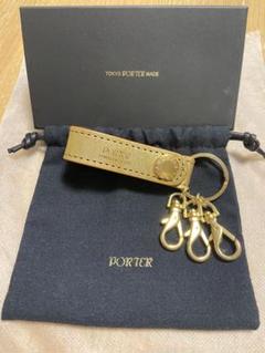未使用　PORTER ポーター　FOIL レザーマルチウォレット　シルバー classic_24000869