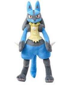 大幅ねさげ！　タグ付き　ポケモンセンター ルカリオ 等身大ぬいぐるみ ポケモンセンターオリジナル ぬいぐるみ 等身大ルカリオ - メルカリ