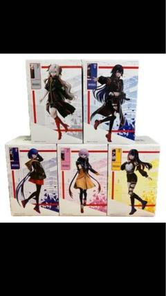ラウンドワン限定フィギュア まとめ売り 5体セット 神椿市建設中 ラウンドワン限定 1/7スケールフィギュア 5種