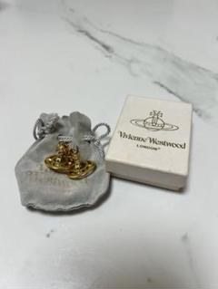 【人気】Vivienne Westwood タイニーオーブ ピアス ゴールド