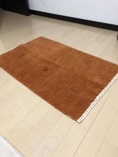 *良品* インド産ギャッベ 手織り 90×60cm ラグ カーペット 絨毯マット