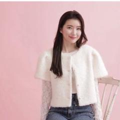 新品 maison marble メゾンマーブル メルティモヘアカーディガン 美品】maison marble メゾンマーブルメルティモヘアカーディガン