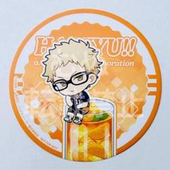 ハイキュー　アニカフェ　コースター　月島
