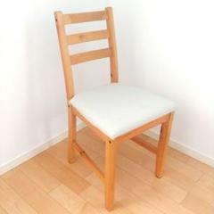 IKEA LERHAMN 木製 ダイニングチェア - メルカリ
