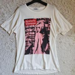 ヒステリックグラマー ヒスガール プリントTシャツ ホワイ L