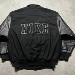 90s NIKE スタジャン　赤黒 Nike スタジャン 赤/黒 - ジャケット・アウター卸売り