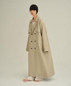 【ENOF】【enof long coat】オーバーサイズ　トレンチコート ENOF（イナフ）の「air long coat（トレンチコート）」 - WEAR