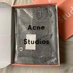 新品未使用 箱入り acnestoudios マフラー
