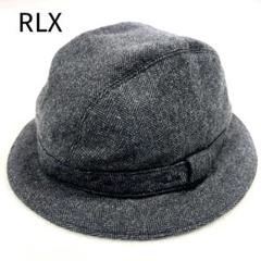 RLX ラルフローレン コットン ヘリンボーン サファリハット L/XL グレー RLX ラルフローレン コットン ヘリンボーン サファリハット L/XL