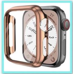 KIMOKU コンパチブル Apple Watchケース 45mmローズゴールド