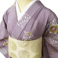 小紋 正絹 ぼかし 叩き染 鹿子刺繍 広袷 袷 着物 K-9682 在庫 処分ファッション - 小紋 正絹 ぼかし 叩き染 鹿子刺繍 広