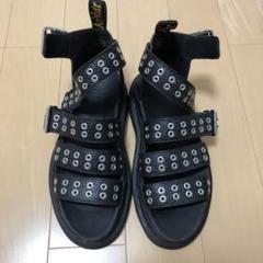 Dr.Martensストラップサンダル ブラック