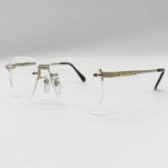 美品 Burberry バーバリー リムレス サングラス ゴールドフレームのサムネイル