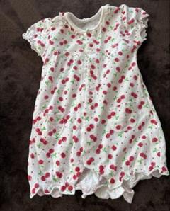 70センチ女の子ロンパース４枚セット