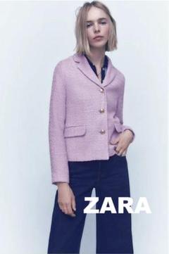 ZARA 金釦ツイード ジャケット XS(USA) - メルカリ