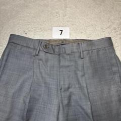 07 夏用　クリーニング済　極美品　インコテックス　スラックス　グレー　42