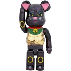 BE@RBRICK 招き猫 小判 千万両 黒メッキ 1000％のサムネイル