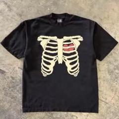 ケンタウロス健太　NOREMID ロゴTシャツ 黒 S ケンタロウス健太NOREMID 黒 Tシャツ 骨格デザインsizeS