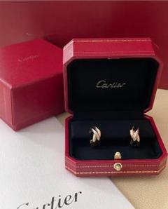 バ*ビ様 カルティエ　トリニティピアス　片耳 CARTIER カルティエ トリニティ ダイヤモンド ピアス K18