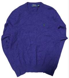 00s ラルフローレン Polo Ralph Lauren 紫色 セーター