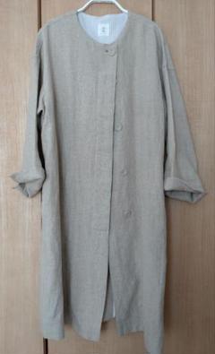 むーさん様✨新品✨nop de nodあったかーいグレーコート背中の