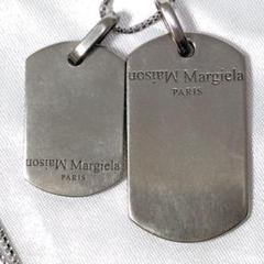 ✨maison margiela✨ドッグタグ★メゾンマルジェラ★シルバー★極美品