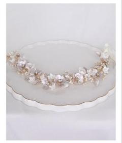 ＊美品＊【Refinado】ヘッドドレスウェディング　ゴールド