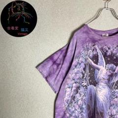 ✮Ｔシャツ　GILDAN×THE MOUNTAIN　00’s　アート　妖精　XL