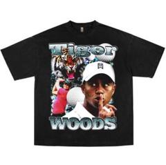 レア　ナイキ製タイガーウッズ全面プリントtシャツ org.jpg