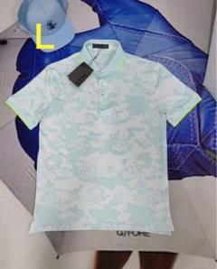 G/FORE メンズポロシャツsizeLイエロー G/FORE メンズポロシャツsizeLイエロー ゴルフ