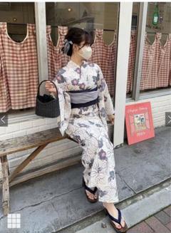 花柄 浴衣