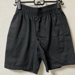 黒 ショートパンツ ゴムウエスト　GU サイズs