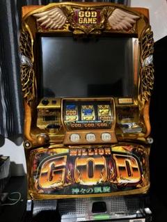5号機ミリオンゴット凱旋コイン不要家スロ ミリオンゴット 神々の凱旋 コイン不要機付き 実機 パチスロ